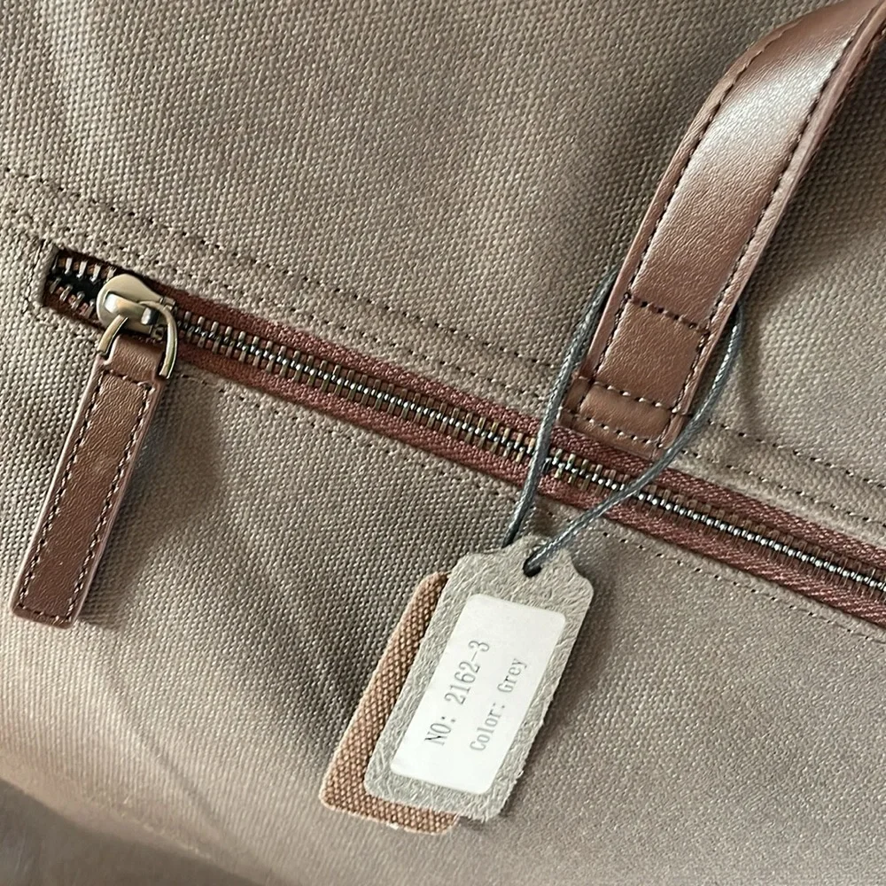 Portal‎ packs messenger crossbody bag brown/grey